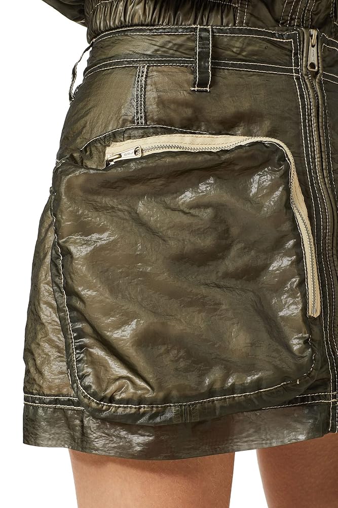 Diesel ミニ スカート 3Dポケットミニタリー A049450LCAW Amazon.co.jp: [Diesel] (ディーゼル) レディース ミニ スカート